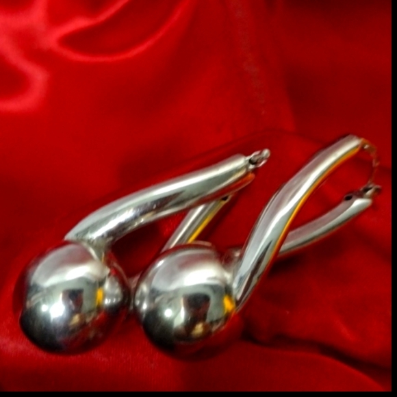 Patrick Mavros Fine London Luxury House Collection Sterling Silver Earrings 12mm - Picture 6 of 12